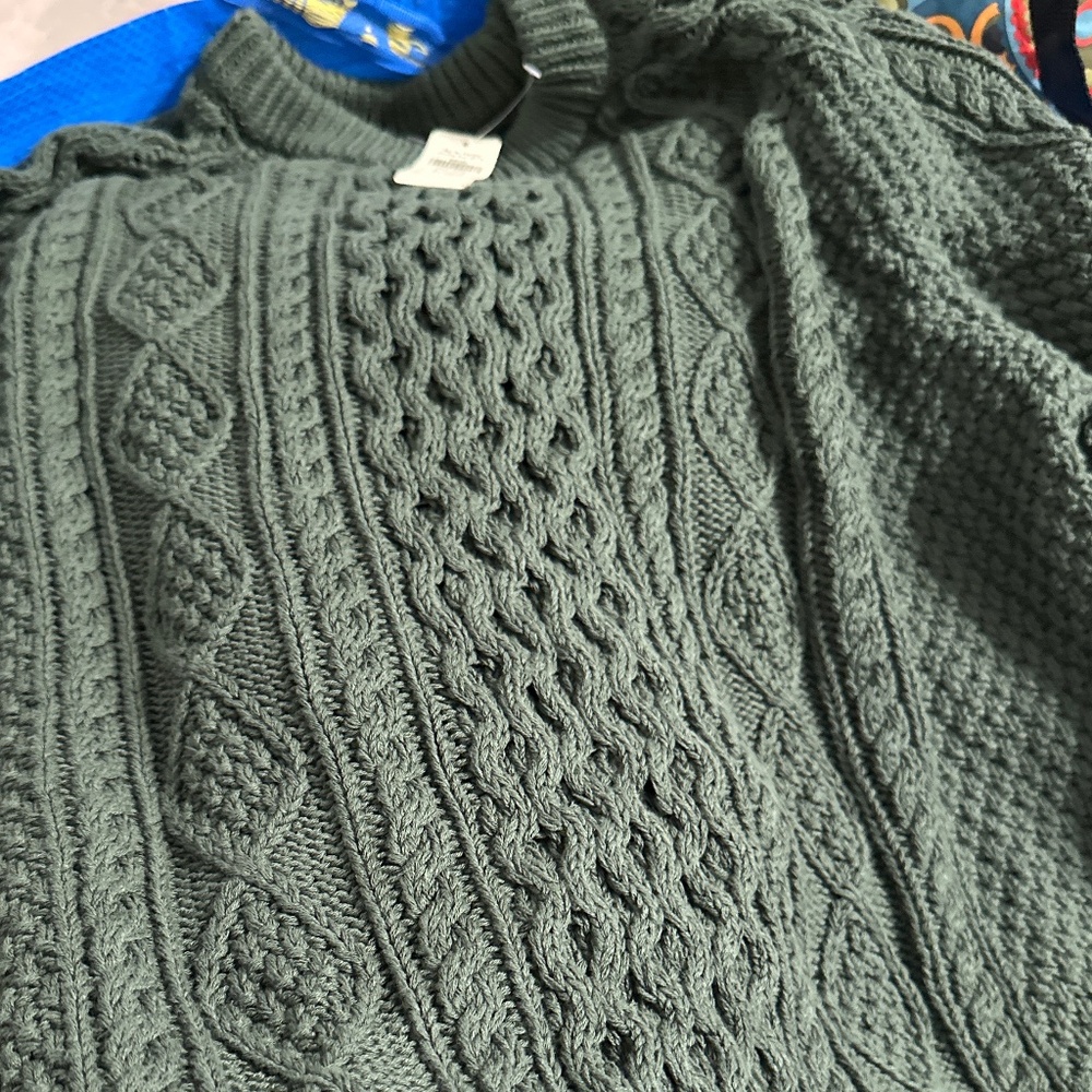 Men's Signature 100% Cotton Fisherman Sweater